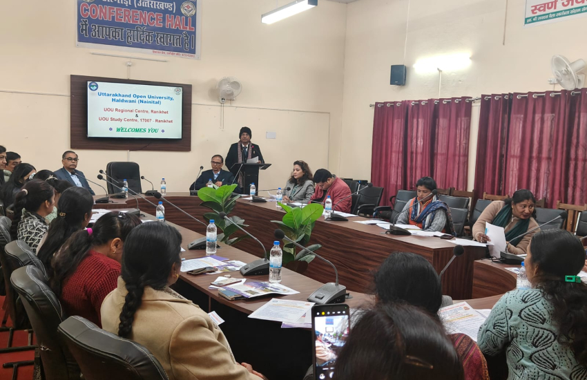 राज भवन उत्तराखंड की एक विश्वविद्यालय एक योजना के अंतर्गत आवंटित शोध विषय  दिव्यांगजनों व वंचित वर्ग को उच्च शिक्षा के प्रति जागरूक करने संबंधी कार्यक्रम का आयोजन 