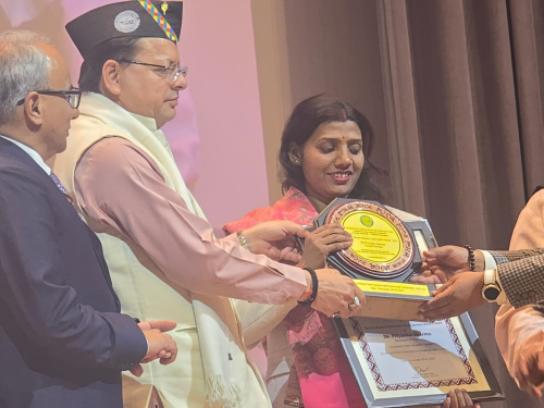 डॉ. प्रियंका शर्मा  ‘यंग वूमेन साइंटिस्ट अचीवमेंट अवार्ड 2025’ से सम्मानित