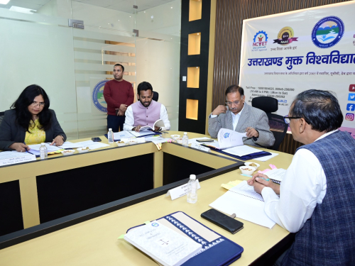 उत्तराखंड मुक्त विश्वविद्यालय वित्त समिति की 20वीं बैठक आयोजित